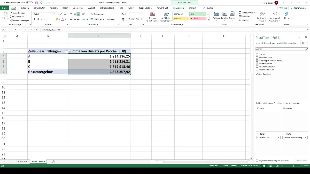 Buat tabel pivot pertamamu di Excel