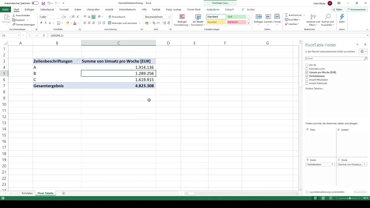 Buat tabel pivot pertamamu di Excel