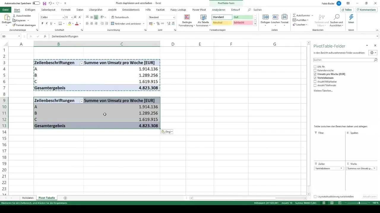 Manajemen pivot table yang efektif di Excel