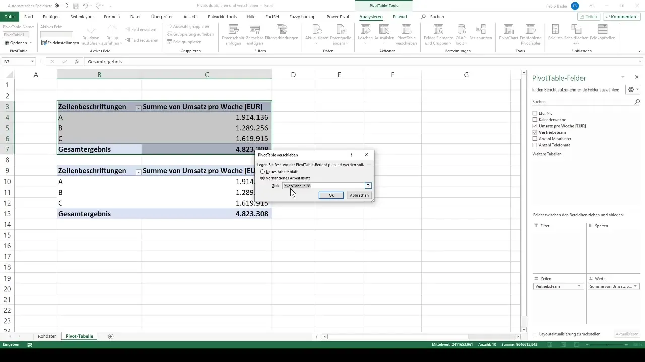 Gestão eficaz de tabelas dinâmicas no Excel