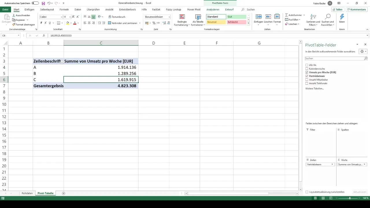 Calcularea eficientă a indicatorilor în tabele pivot Excel