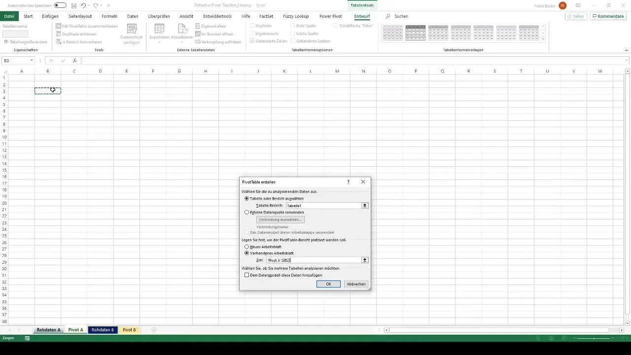 Integrere og analysere tidslinjen i pivot-tabeller