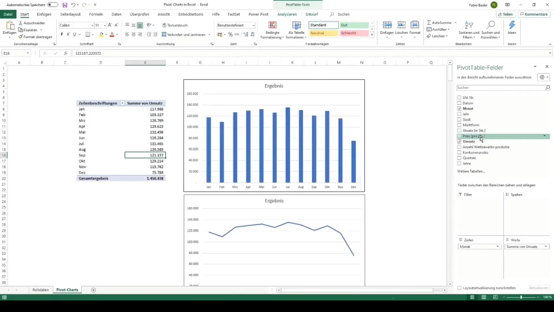 Membuat diagram di Excel: Panduan langkah demi langkah Anda