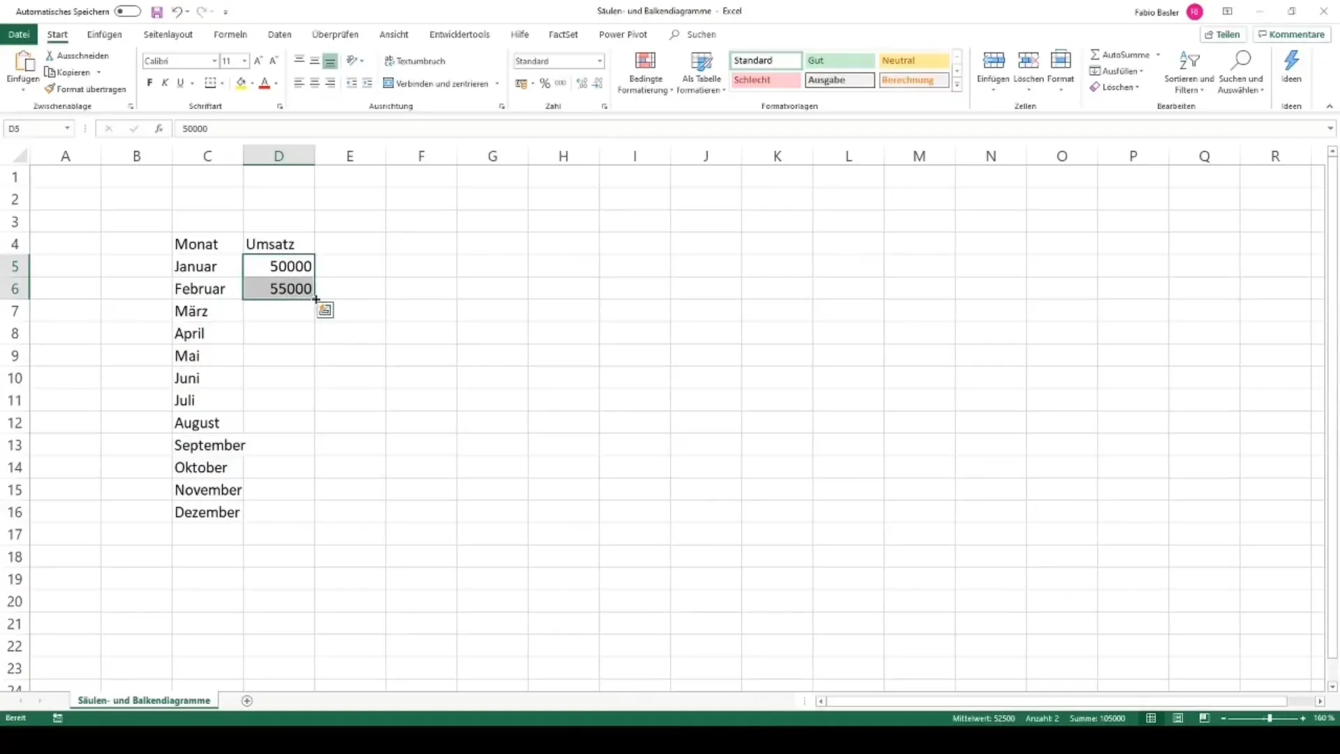 Izveidojiet diagrammas programmā Excel: Soli pa solim: jūsu ceļvedis