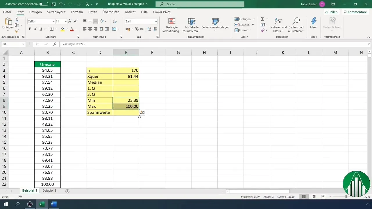 Crear diagramas de caja en Excel: Instrucciones paso a paso para el gráfico perfecto