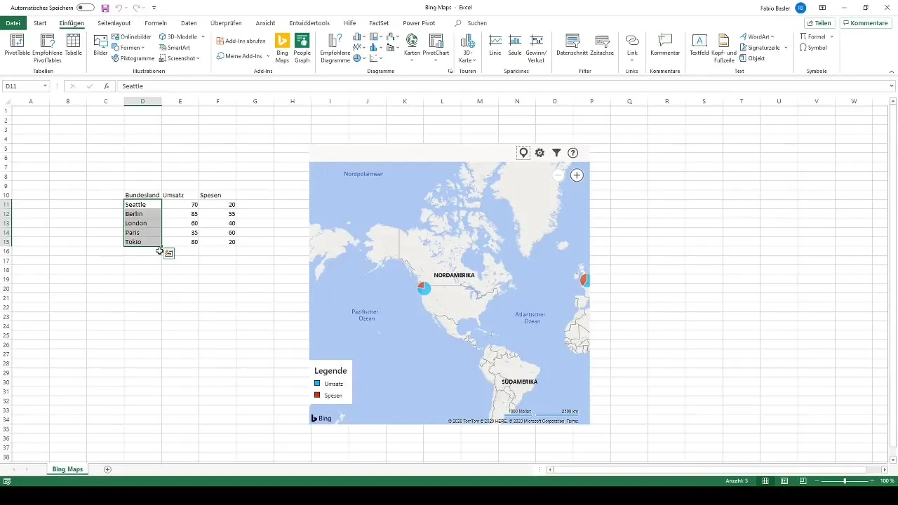 Datu vizualizācijas izveide ar 3D grafiku programmā Excel