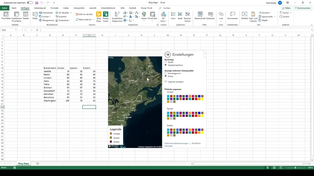 Datu vizualizācijas izveide ar 3D grafiku programmā Excel