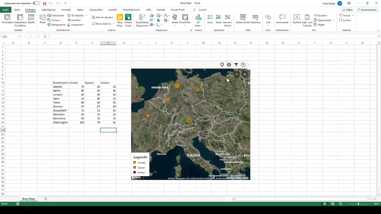 Datu vizualizācijas izveide ar 3D grafiku programmā Excel