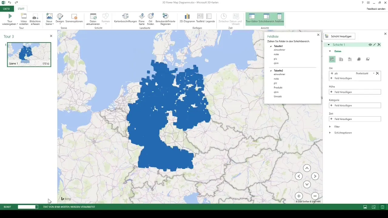 Memanfaatkan kartu 3D dengan efektif di Excel