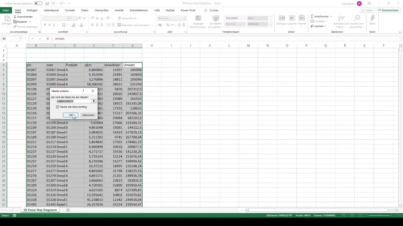 Utilizar mapas 3D de manera efectiva en Excel