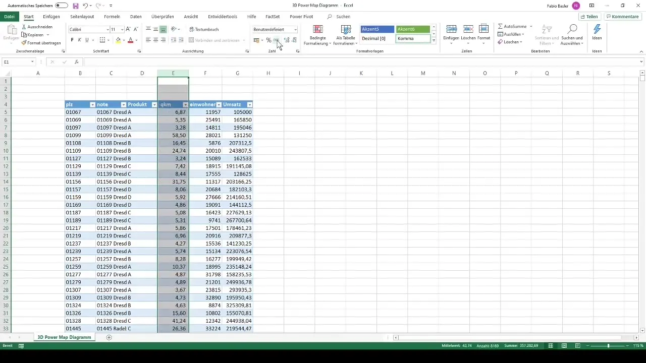 Utilizar mapas 3D de forma eficaz no Excel