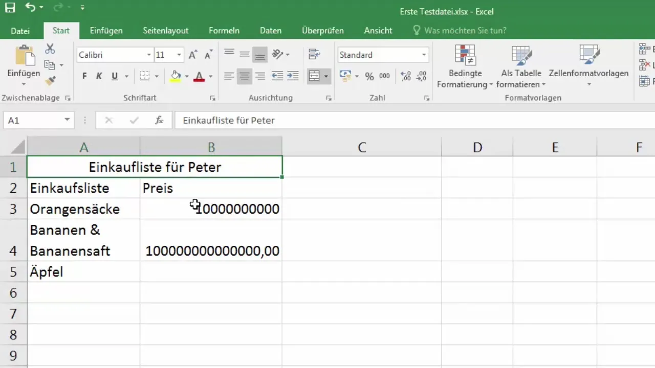 Excel'de hücreleri uyarlama ve birleştirme