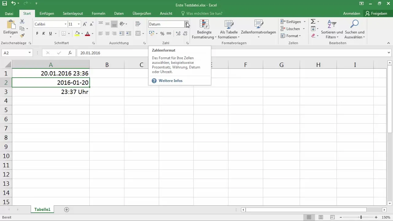 Enter date and time efficiently in Excel