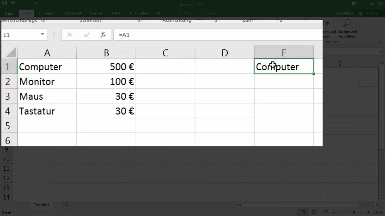 Memahami dan menggunakan referensi sel Excel