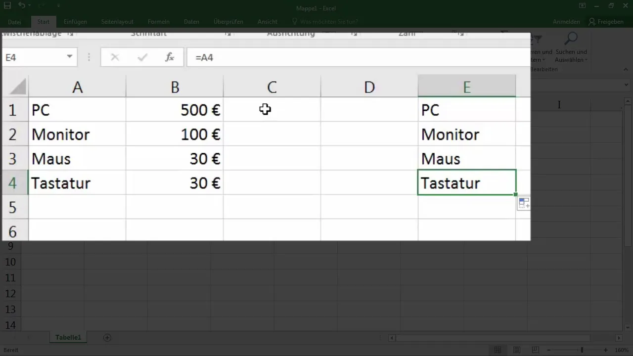 Memahami dan menggunakan referensi sel Excel