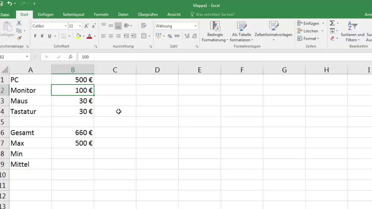 Use Excel as an effective calculator