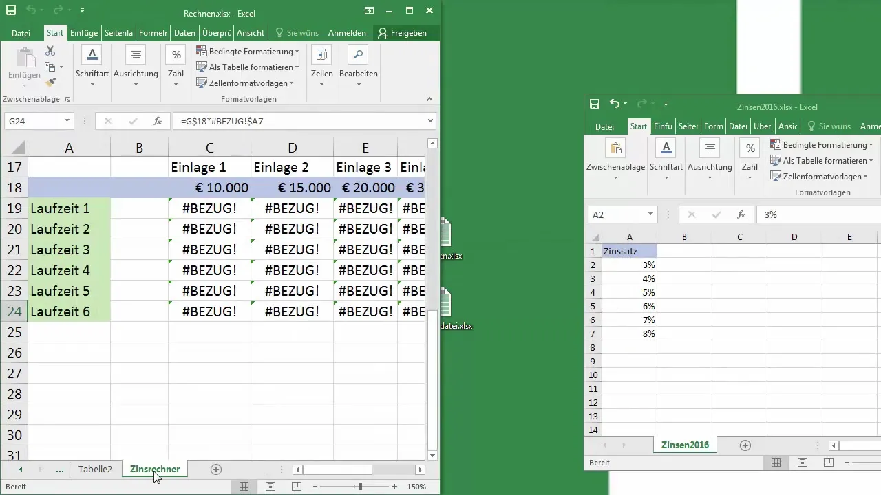 Membuat referensi Excel: Menghubungkan file untuk analisis data