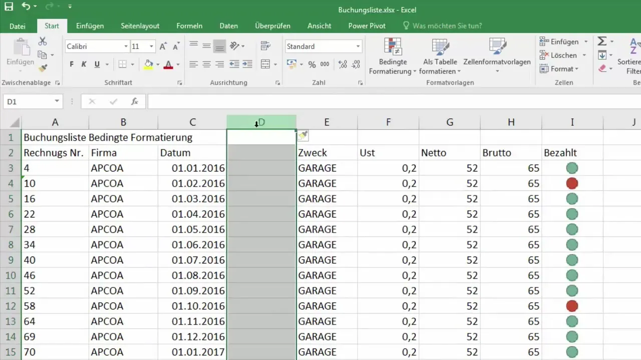 Insert and delete rows and columns in Excel