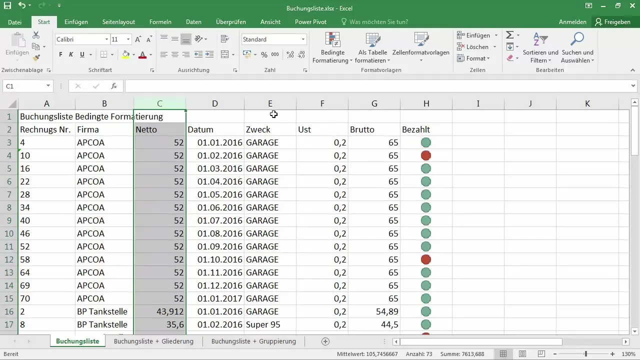 Copiar e mover linhas e colunas no Excel