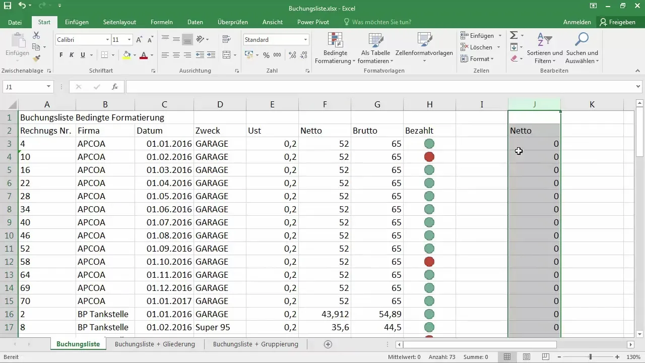 Copiar e mover linhas e colunas no Excel