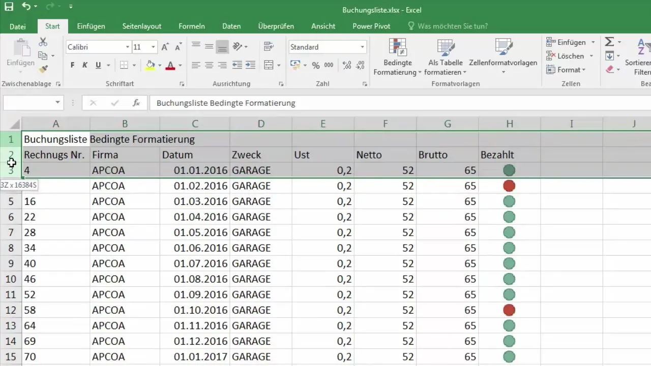 Ocultar e mostrar eficazmente colunas e linhas no Excel