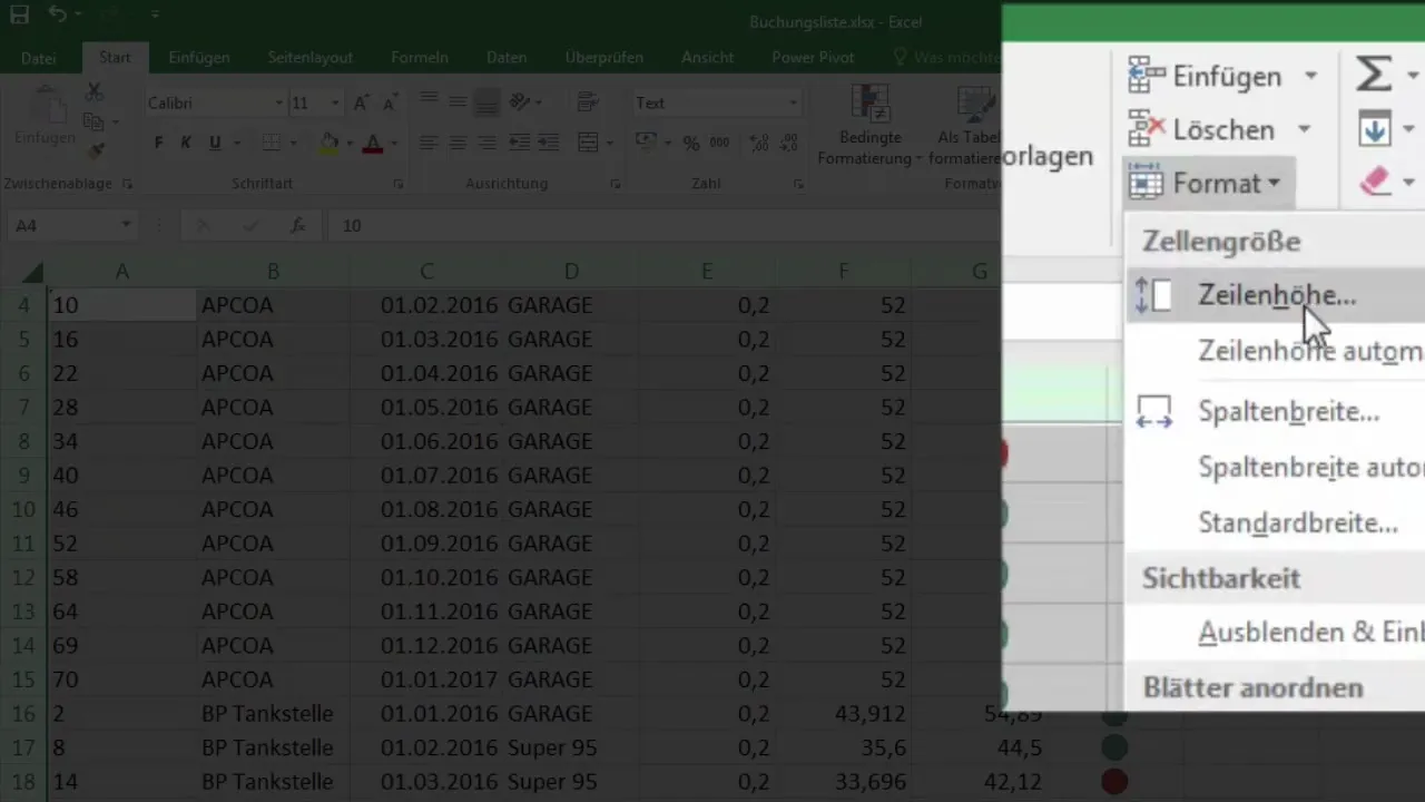 Menyembunyikan dan menampilkan baris dan kolom secara efektif di Excel