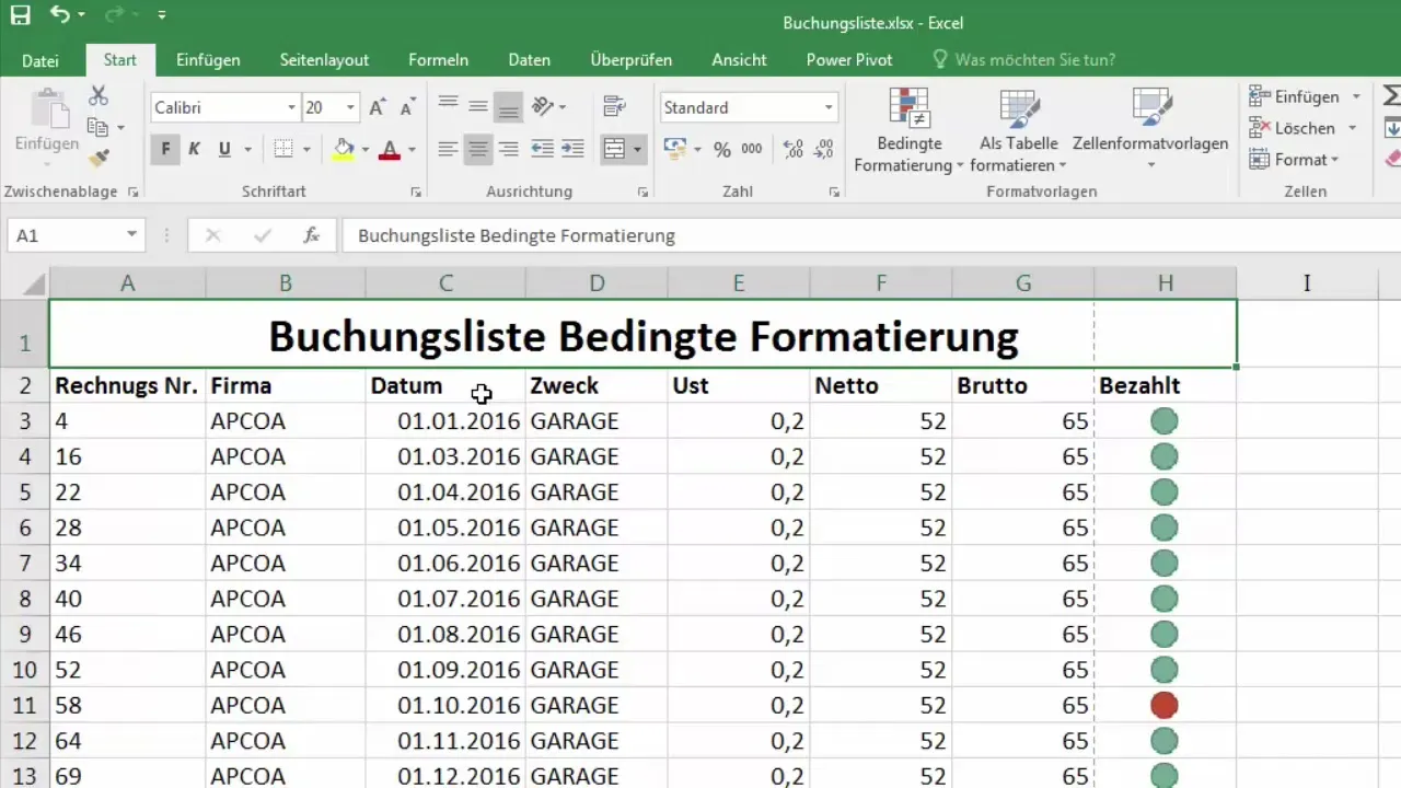 Formatar células no Excel - personalizar os tipos e tamanhos de letra