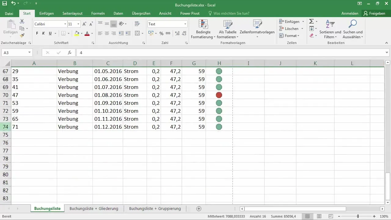 Formater les cellules dans Excel - cadres pour la clarté