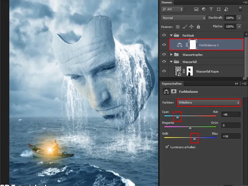 Photoshop Composing - Denizlerin Falcısı - Bölüm 12: Final Adımı