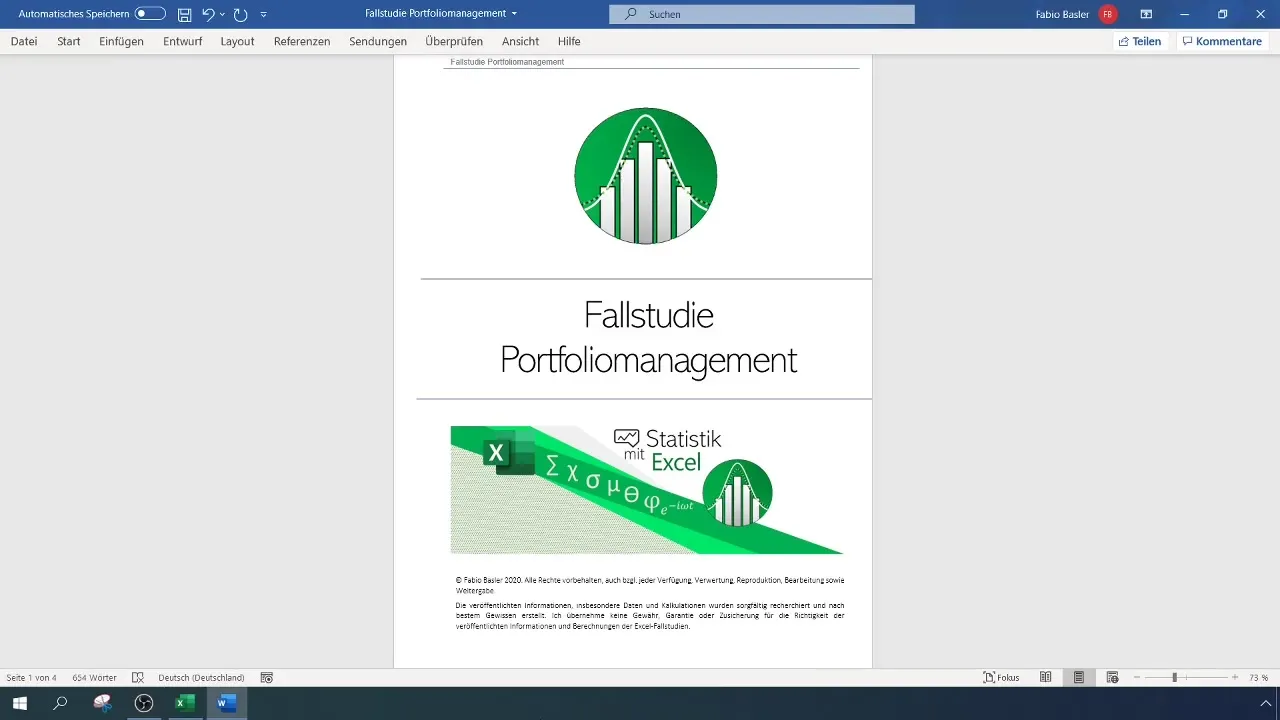 Deskriptivní statistika v portfoliovém řízení