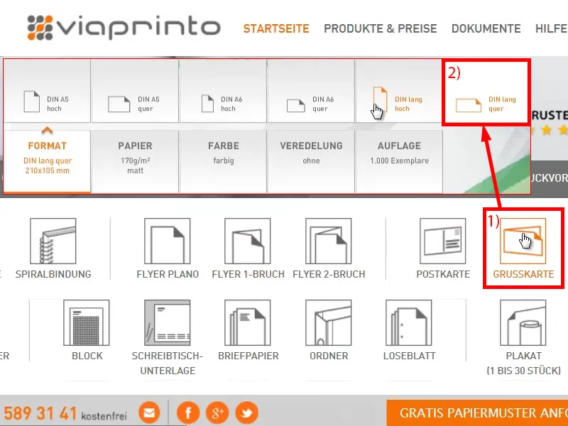 Carte de vœux de Noël aux clients professionnels sur InDesign