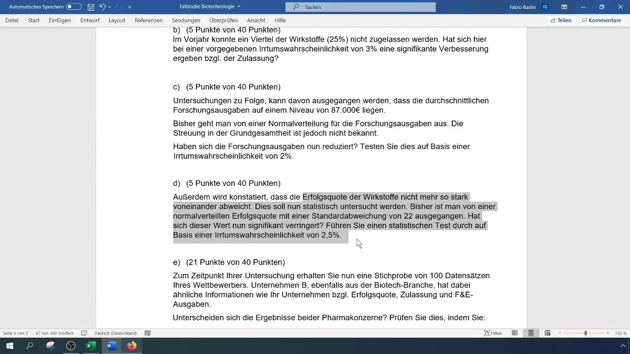 1-SP dispersijas tests programmā Excel - soli pa solim