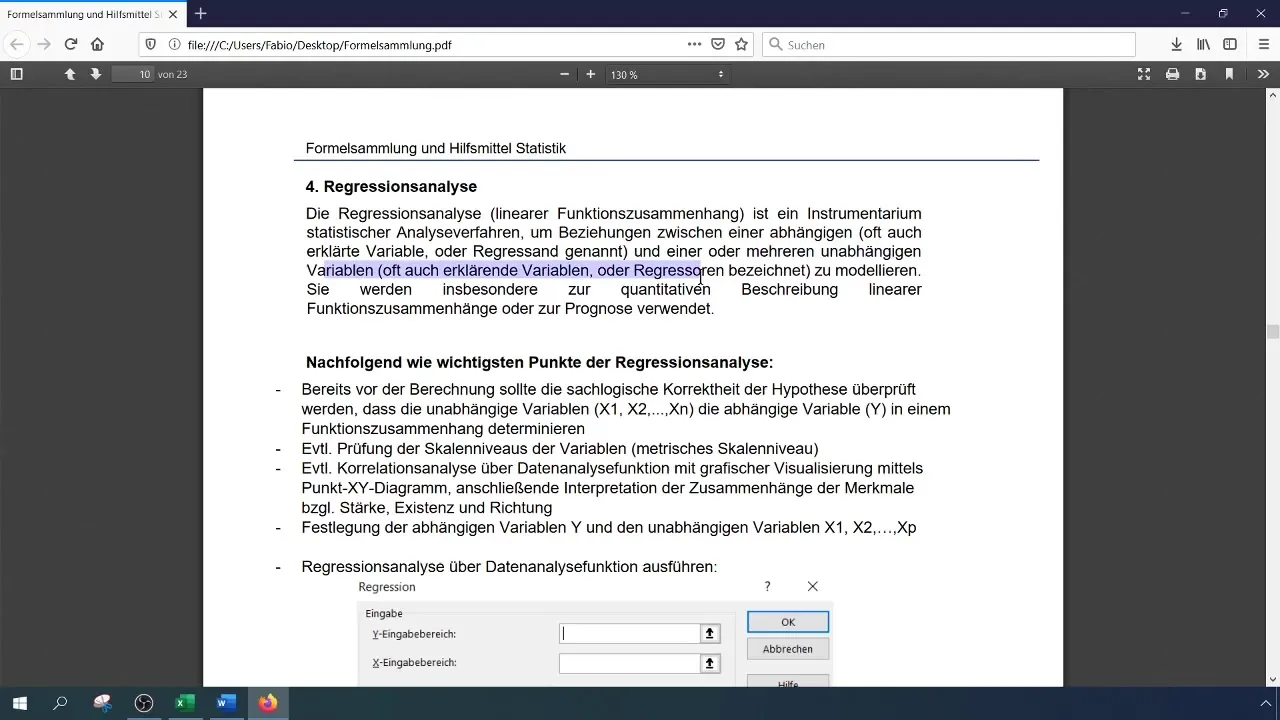 Регресионен анализ в Excel за прогнози на оборотите