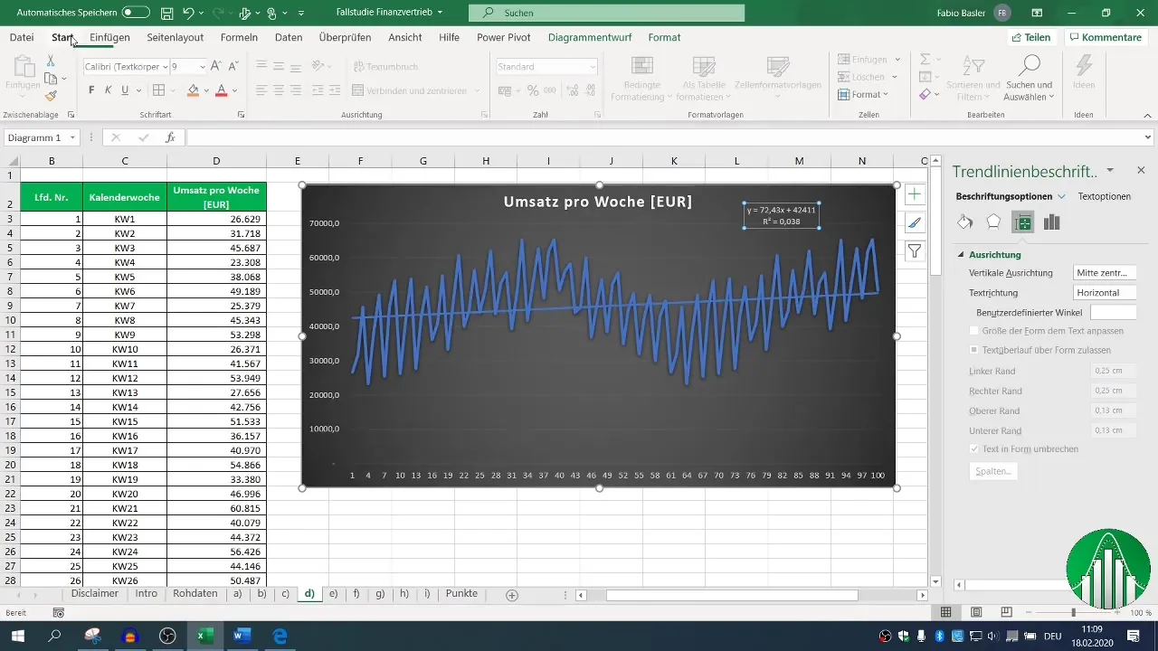 Visualización de datos de facturación en Excel: Instrucciones paso a paso