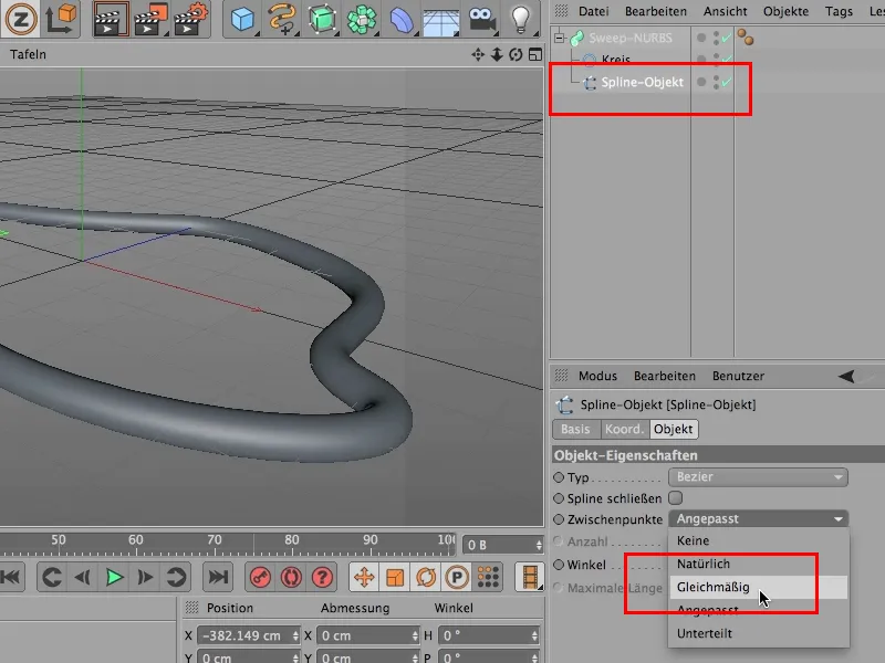 Tips berguna untuk bekerja dengan Splines!