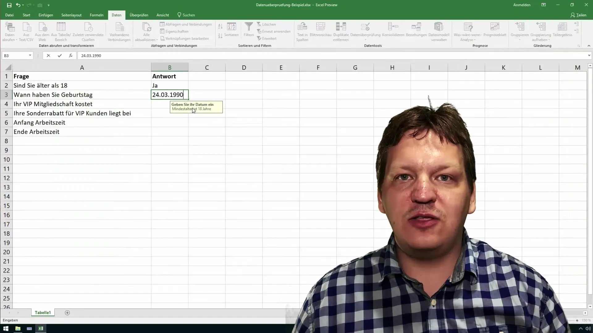 Use Excel efficiently for controlling and sales