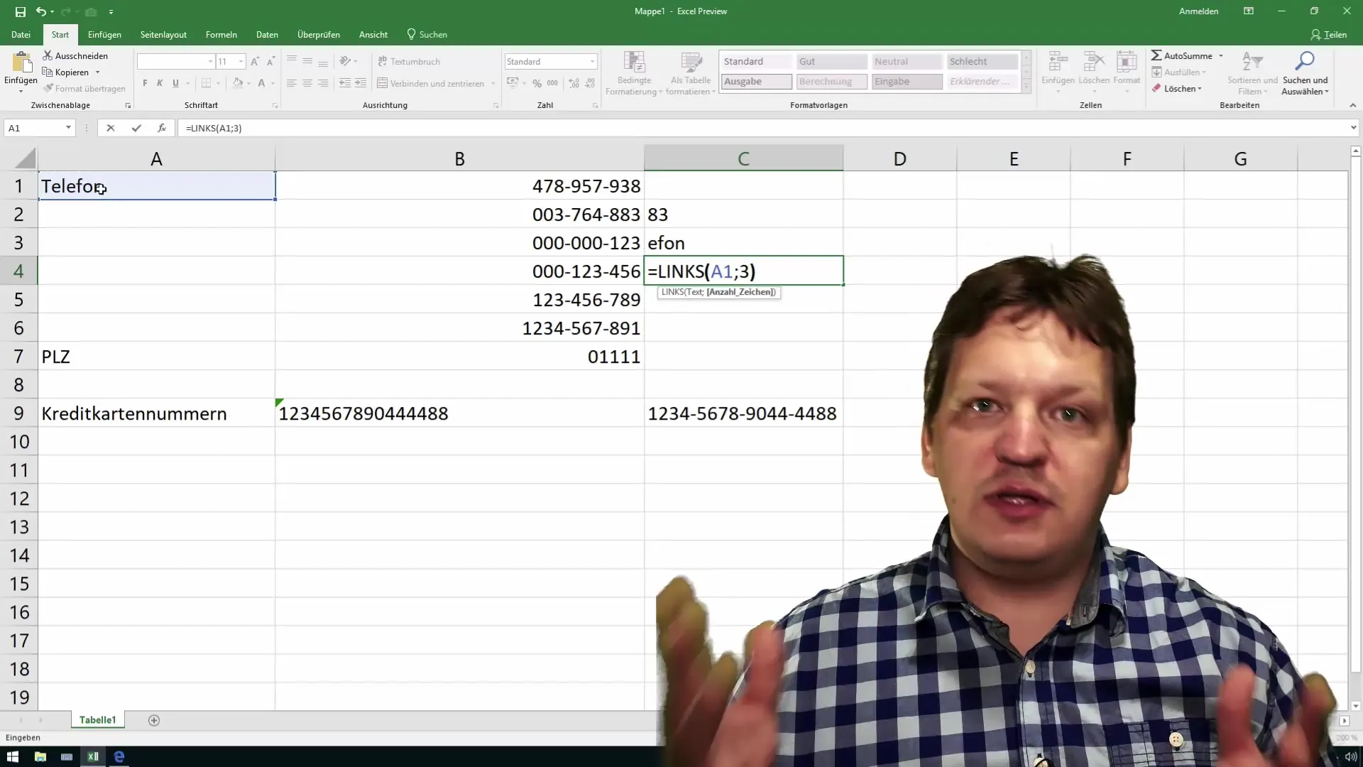 Utilize Excel efficiently for controlling and sales