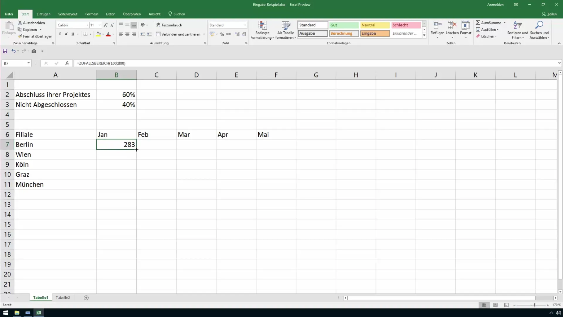 Effective data entry techniques in Excel