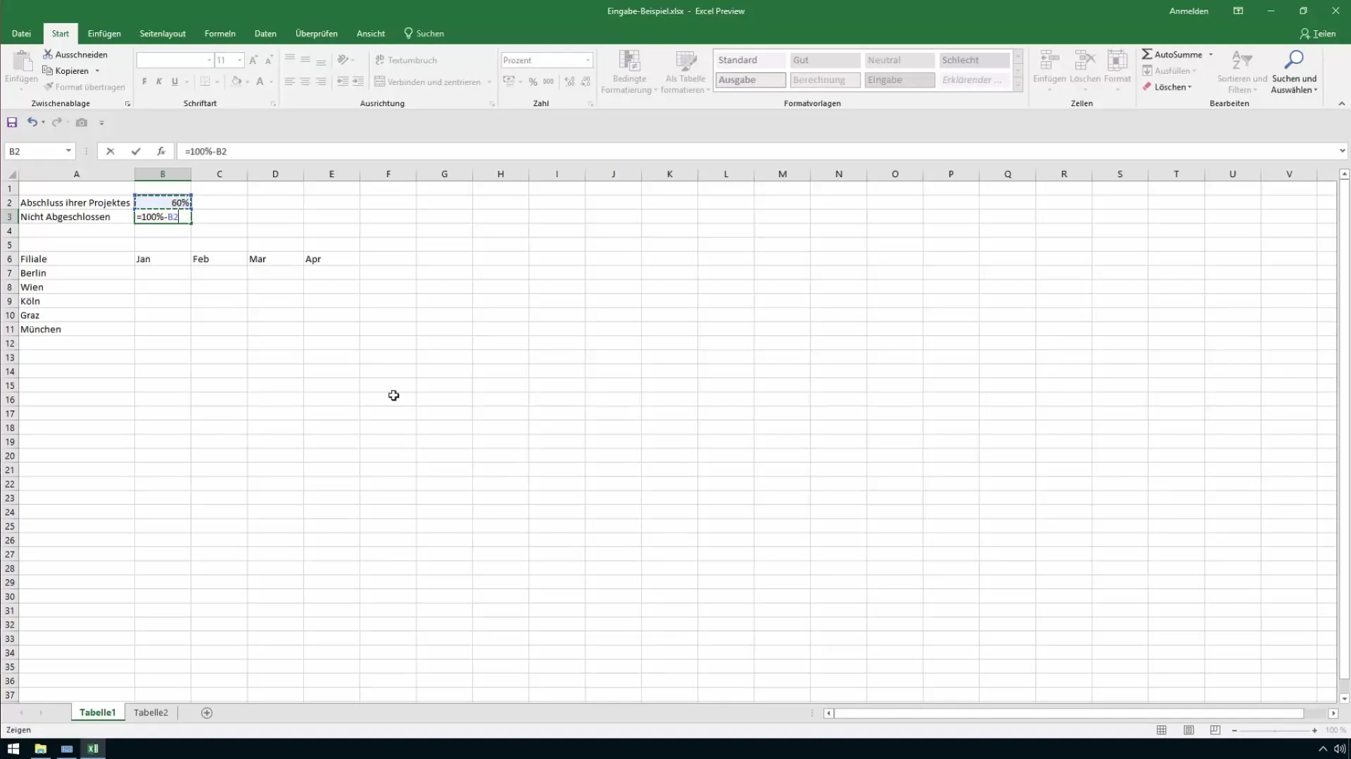 Excel'de veri girişi teknikleri