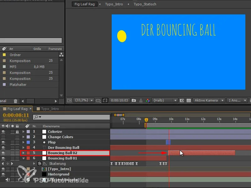 Animation lätt gjord: Bouncing Ball - explodera