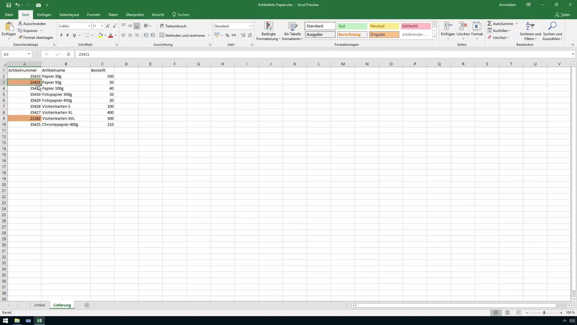 Efficient comparison of two Excel spreadsheets