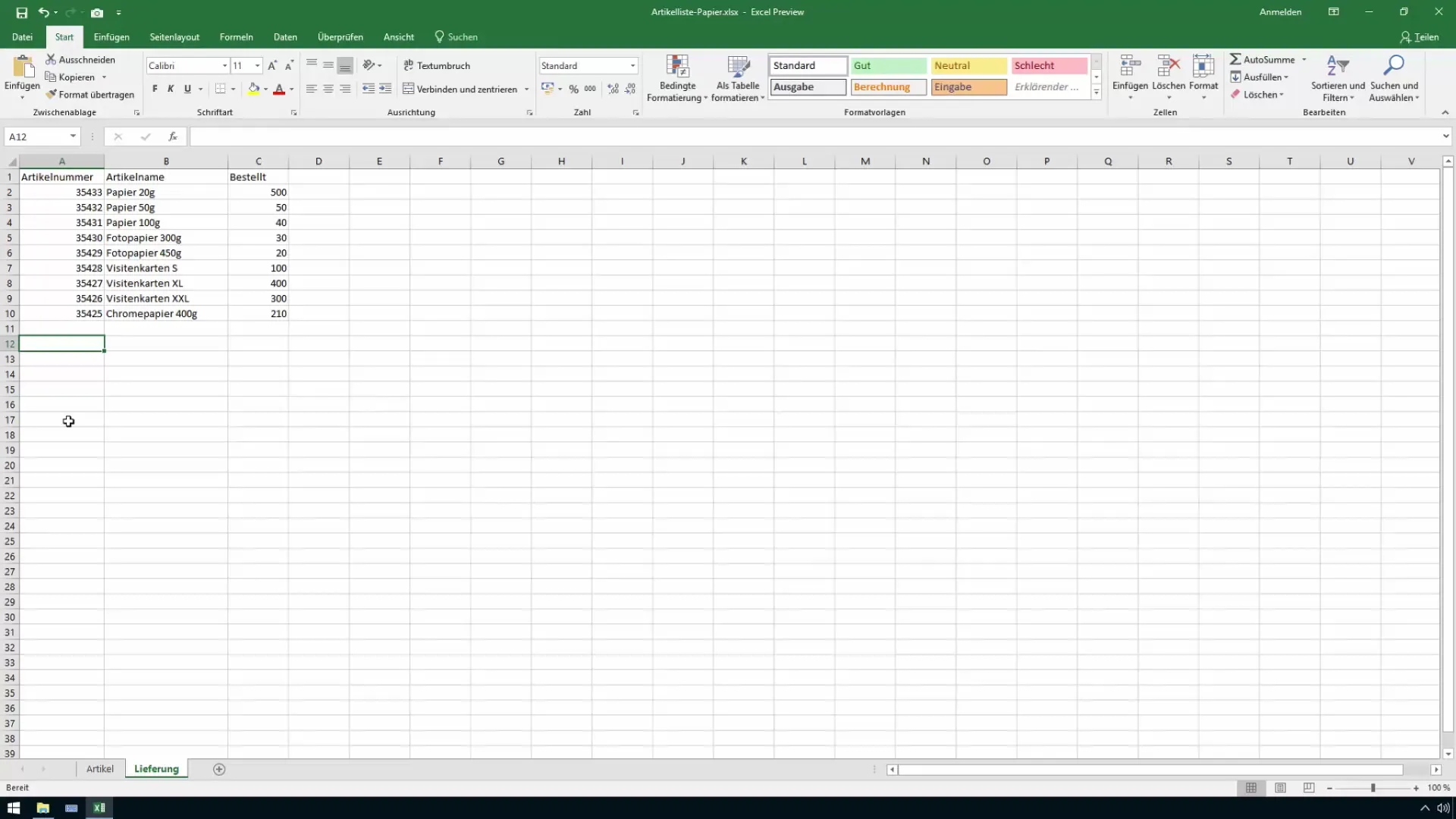 Efficient comparison of two Excel tables