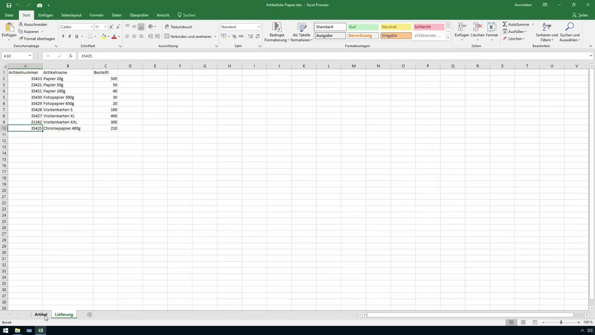 İki Excel tablosunun verimli şekilde karşılaştırılması