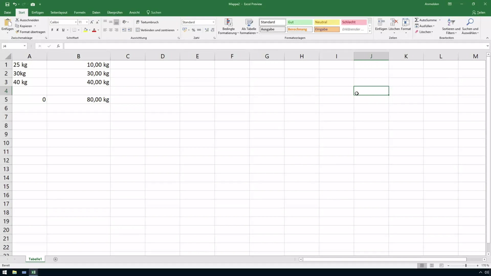 Formatação eficaz do Excel para metros quadrados e metros cúbicos