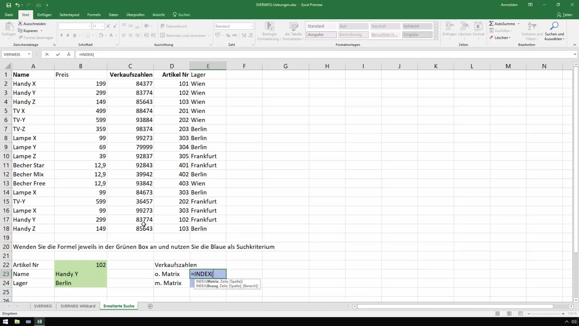 Excel'de Çoklu Sütunlarda ETKİLİ bir şekilde DİKEYARA işlevini kullanmak