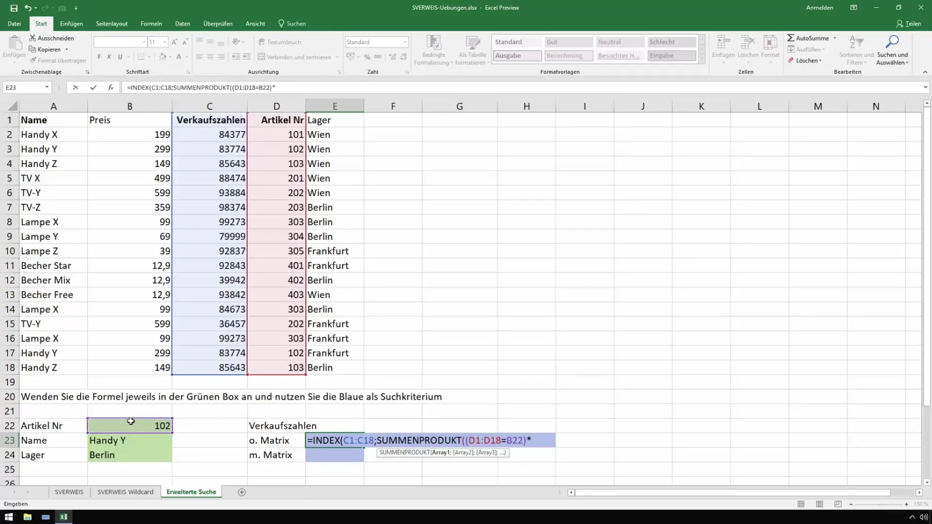 Memanfaatkan VLOOKUP di Excel melalui beberapa kolom dengan efektif