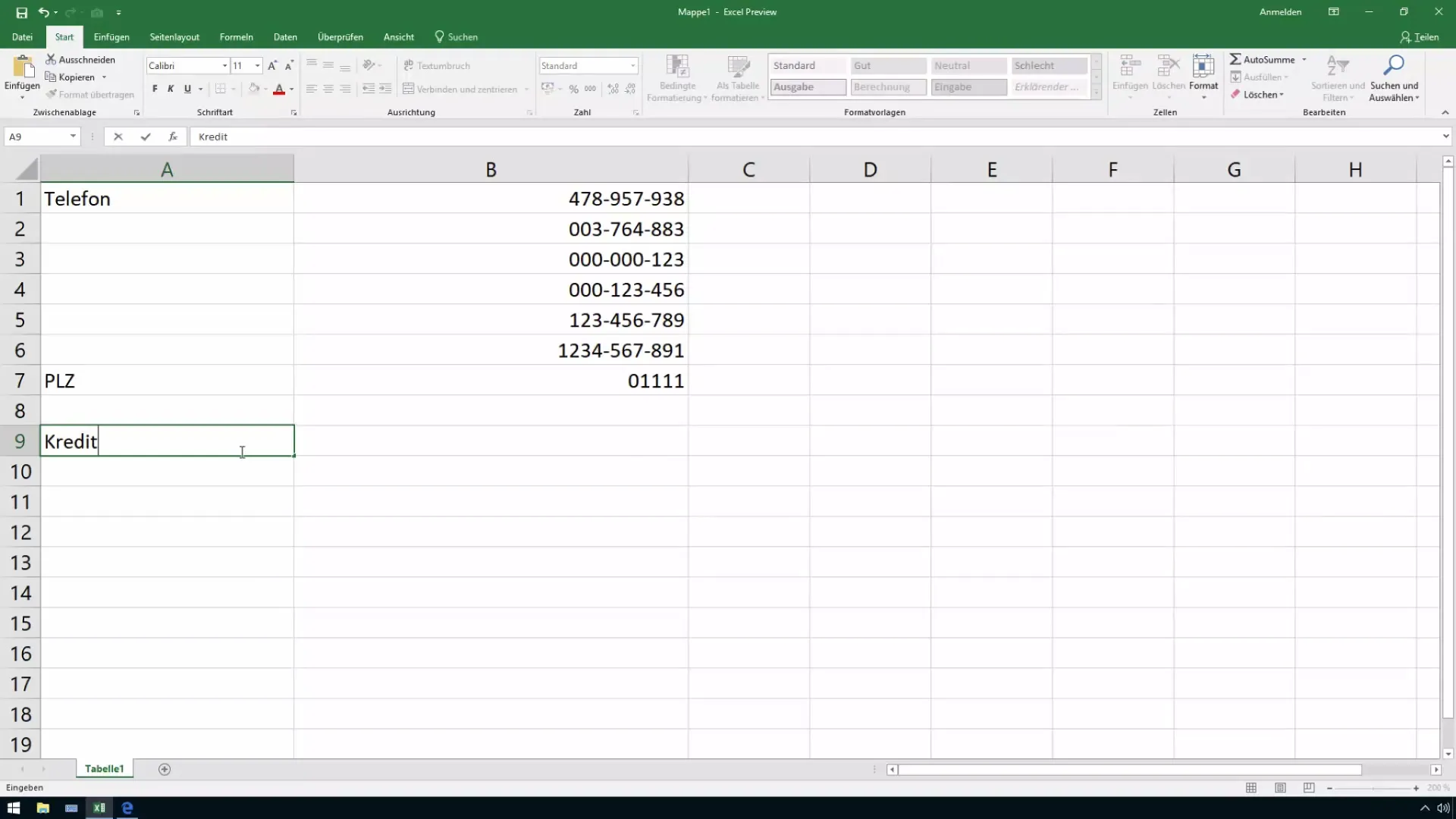 Breaking down numbers into individual parts using Excel