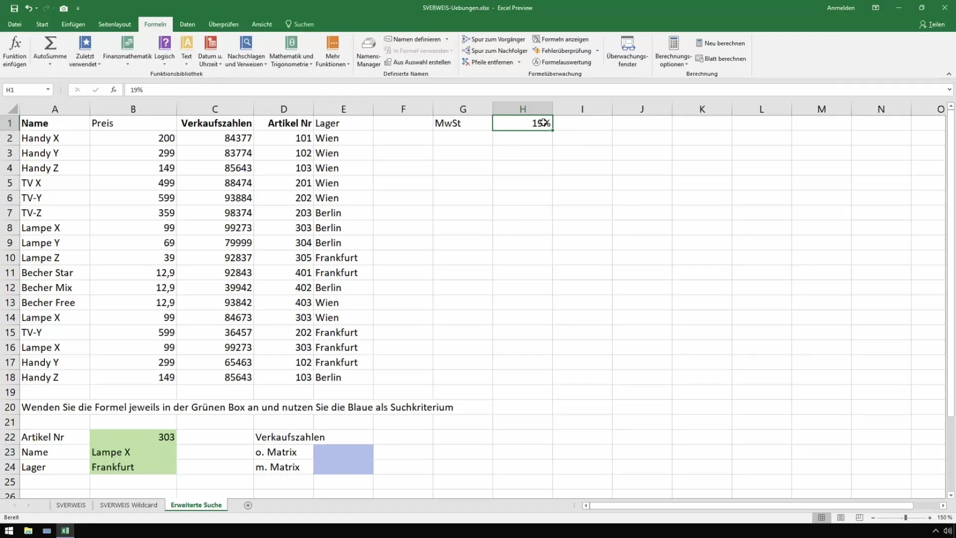 Effective use of names for Excel formulas