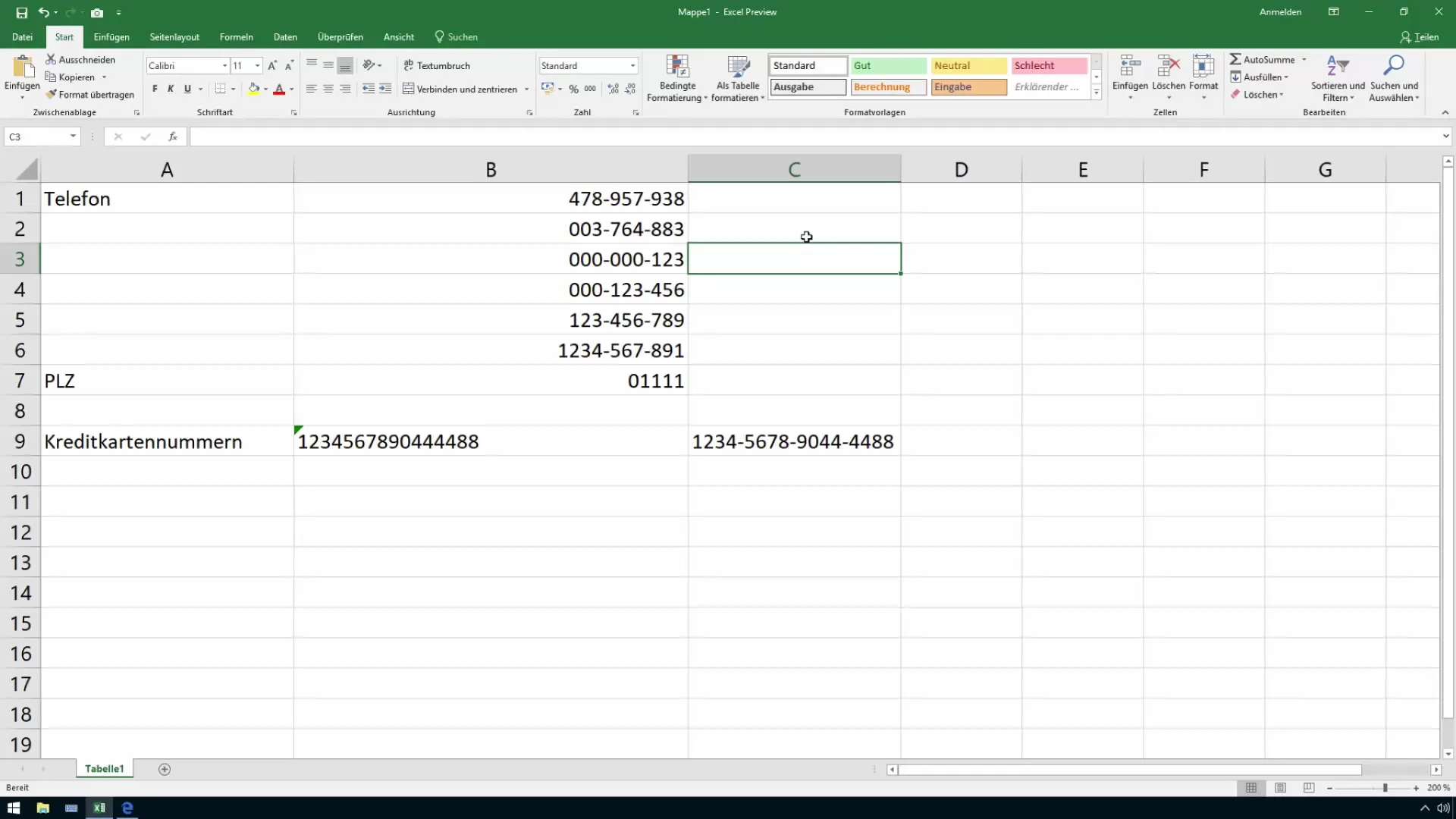 Série de cours sur la fonction Excel pour les derniers chiffres