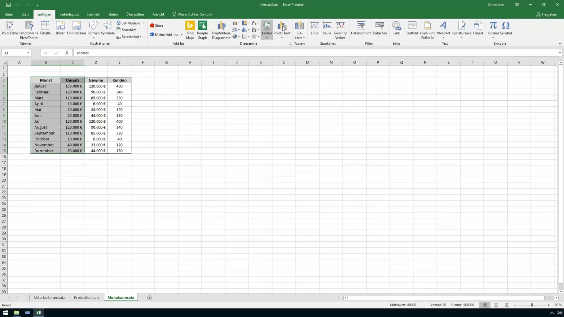 Excel'de etkili ve tekrar kullanılabilir diyagram şablonları